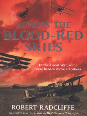 cover image of Across the blood-red skies